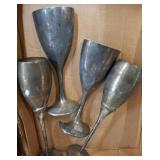 Silver-Plated Goblets, Made in China