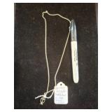 Sterling Silver Ichthys Pendant and Chain