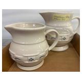 Longaberger Pottery Pitcher Set