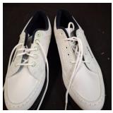 FootJoy White Golf Shoes, Size 8.5 M