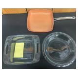 Pyrex Bakeware and BulbHead Frying Pan Set