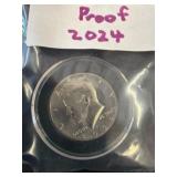 2024 Kennedy Half Dollar Proof Coin