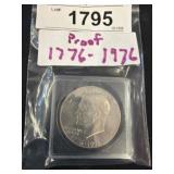 1976 Eisenhower Bicentennial Dollar Coin