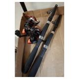 Fishing Rods with Reel Attachments