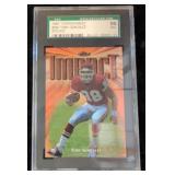 1997 Topps Finest Tony Gonzalez Football Card