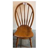 S. Bent & Bros Wooden Windsor-Style Chair
