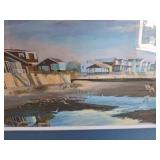 Framed Print 'Ebb Tide' Signed and Numbered w6