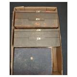 Signal Corps Metal Tool Cases with Contents