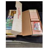 Baseball Cards in Fleer and Donruss Boxes
