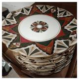 Porcelain Plates with Alhambra Design