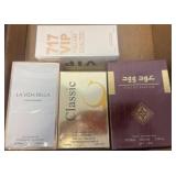 Fragrances in Boxed Packaging