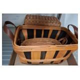 Handwoven Longaberger Baskets