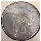 1925 Peace Silver Dollar Coin