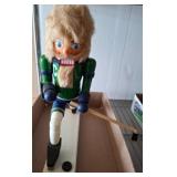 Erzgebirge Hockey Player Nutcracker Figurine