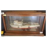 Wood-Framed Ship Diorama 