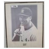 Framed Derek Jeter DJNY Poster Print