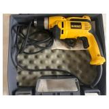 DeWalt Corded Drill with Case and Accessories