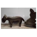 Metal Animal Shaped Cookie Mold Figures