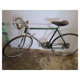 Green Schwinn Varsity Road Bicycle