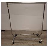 Metal Garment Rack with Casters