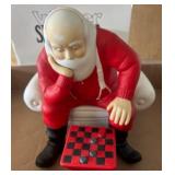 Dept 56 Winter Silhouette Porcelain Santa Figurine