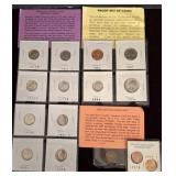U.S. Coin Collection With Proof and BU Coins
