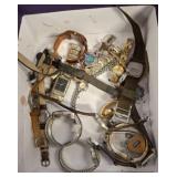 Wristwatches and Straps in Box