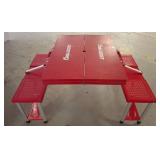 Coors Light Folding Picnic Table with Benches