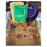 Vintage Mini Liquor Bottles & Bags
