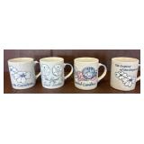 Stoneware Mugs with Coastal Carolina Designs
