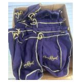 Purple Crown Royal Drawstring Bags