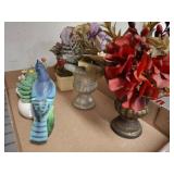 Decorative Items with Bird Figurine