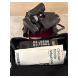 Sears Binoculars and NYNEX Mobile Telephone