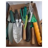 Garden Hand Tools with Plastic Handles