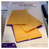 Office Depot 12x15.5 Inch Clasp Envelopes