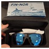 Fin-Nor Sunglasses with Case and Box