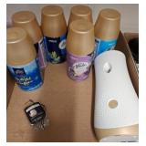 Air Freshener Dispenser With Aerosol Refills