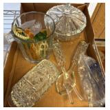 Clear Glassware With Decorative Elements