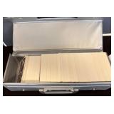 Case with Baseball Cards Featuring MLB Players