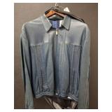 Zilli Leather Jacket with Perforated Panels