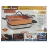 Copper Chef Removable Electric Skillet