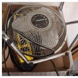 Portable Fan and Power Strip With Cord