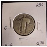 1929 U.S. Standing Liberty Quarter Coin