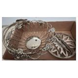 Goodinger Silver Art Metal Basket Set
