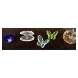 Decorative Crystal-Style Figurines