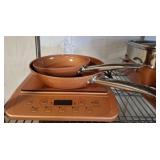 Copper Chef Induction Cooktop With Frying Pans