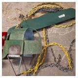 3 Childrens Swings with Chains