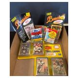Baseball and Football Trading Card Packs