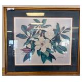 Framed Shirley Fulmer Magnolia Print
