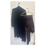 Black Cardigan and Patterned Cardigan